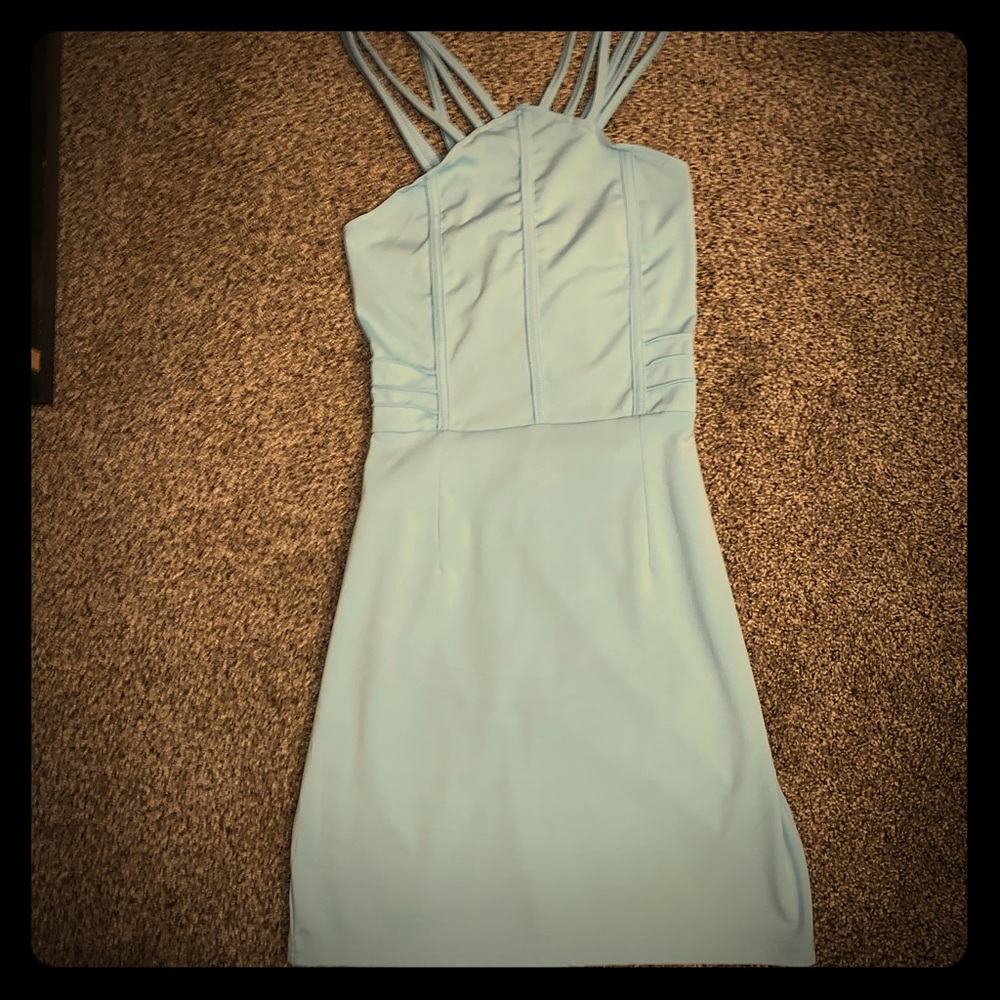 Backless bodycon dress